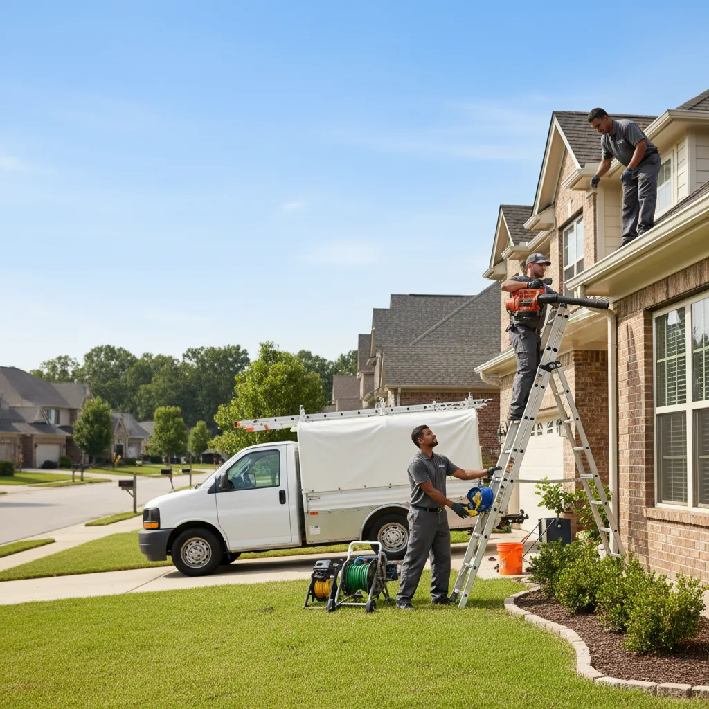 Home Gutter Service in Prague, OK near me